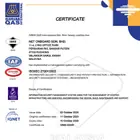 ISO/IEC 27001:2022 certificate from SIRIM QAS International